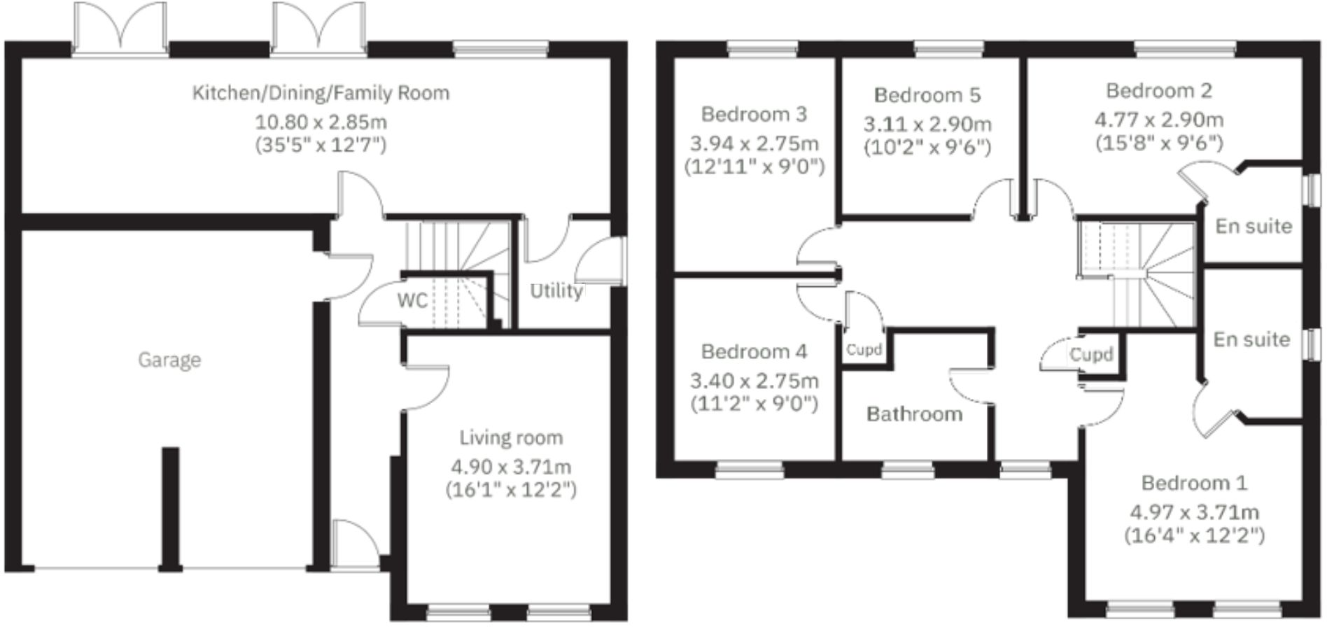 Rose Manor, Hadleigh, IP7 floorplan