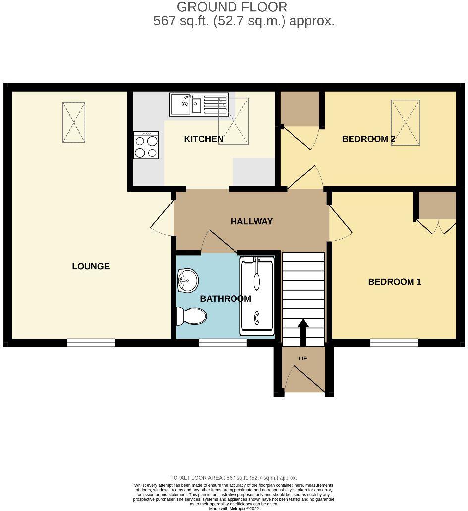 Garth Road, Trowbridge, Wiltshire. BA14 7GS floorplan