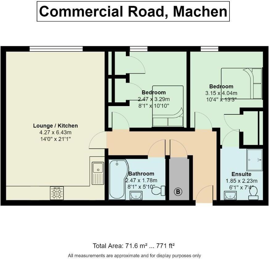 Commercial Road, Machen floorplan