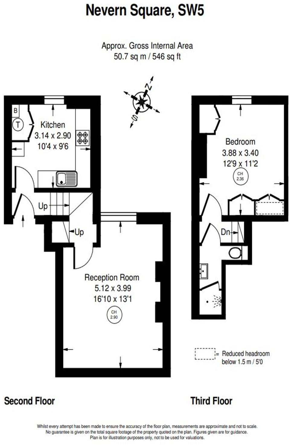 Nevern Square, London, SW5 floorplan