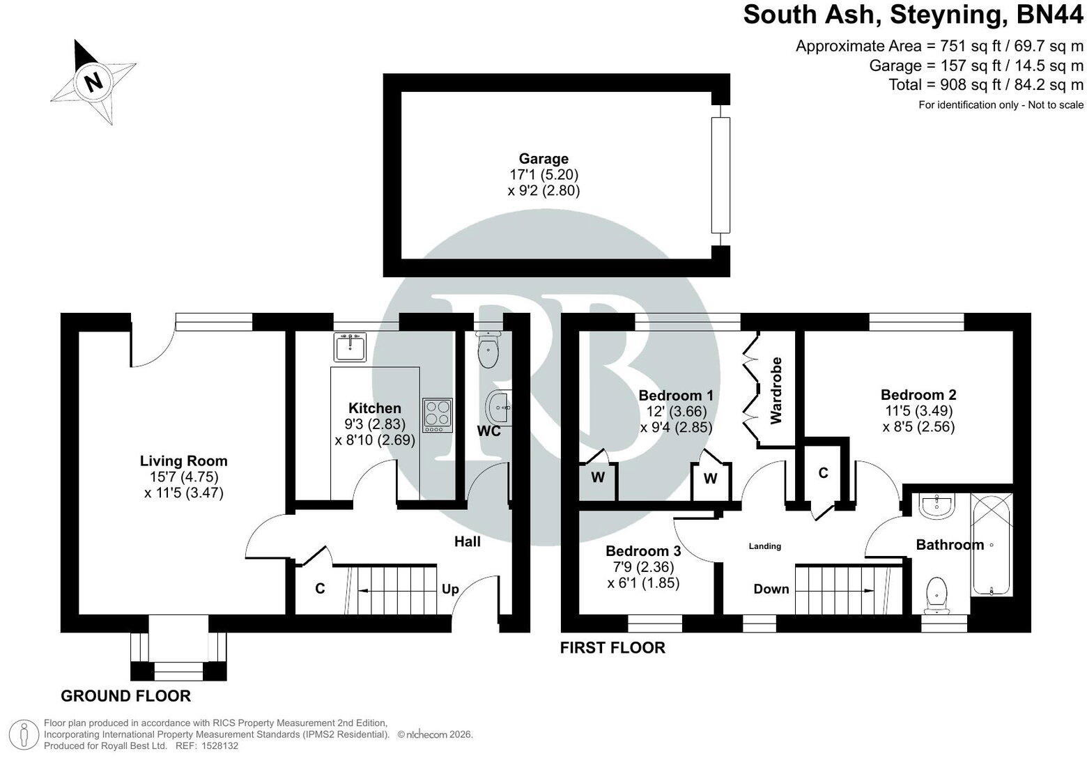 South Ash, Steyning, BN44 3SJ floorplan