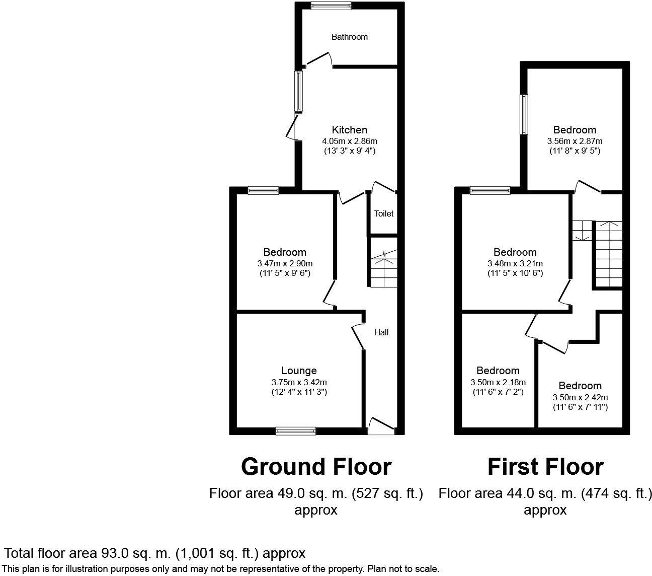 Coburn Street, Cathays, Cardiff floorplan