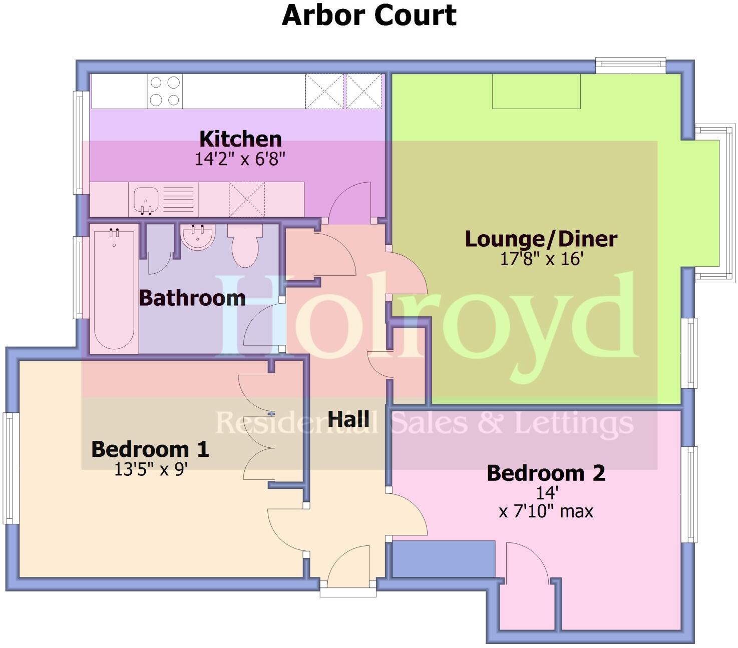 Heath Road, Haywards Heath, RH16 floorplan