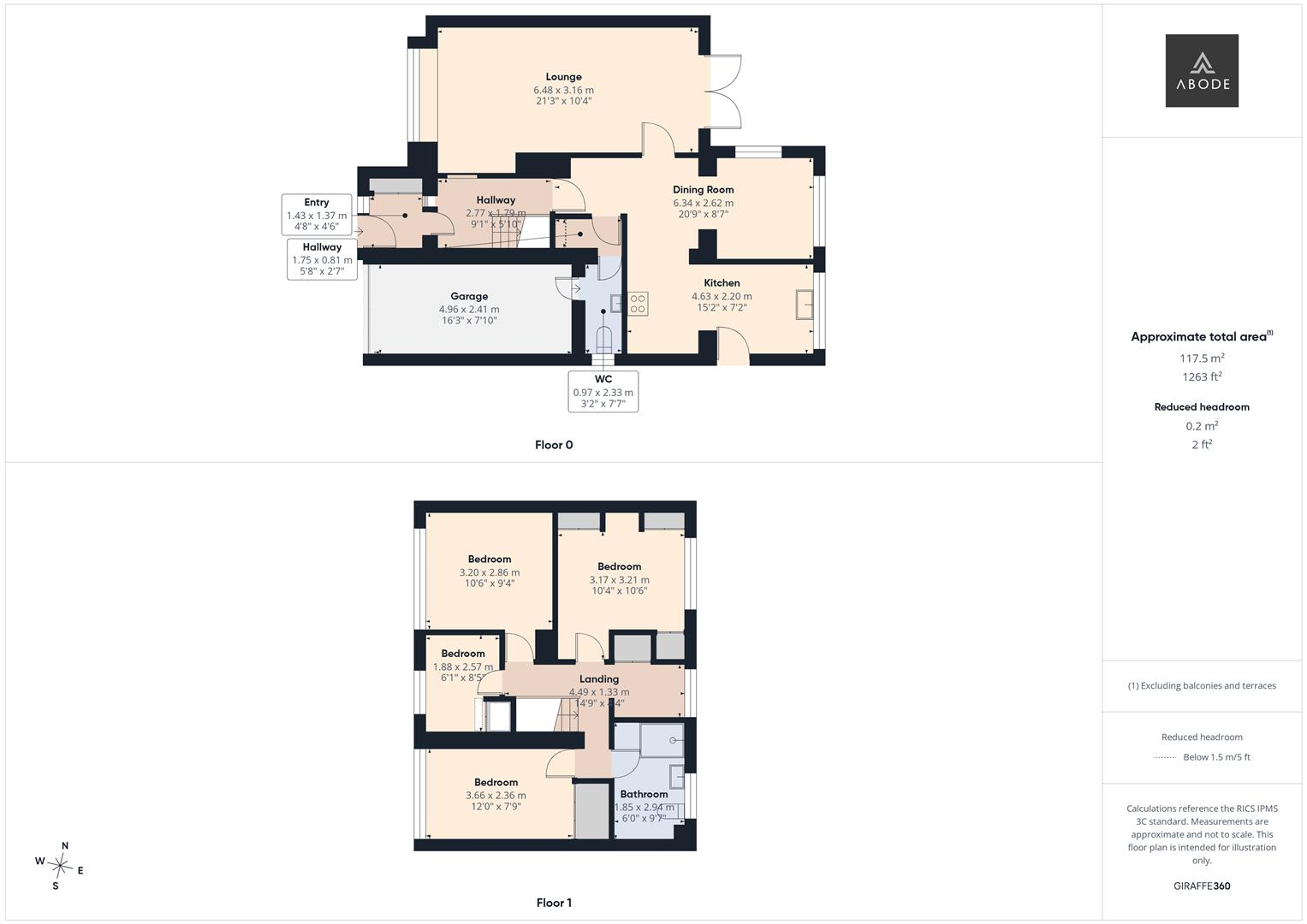 Cordwell Close, Castle Donington, Derby floorplan