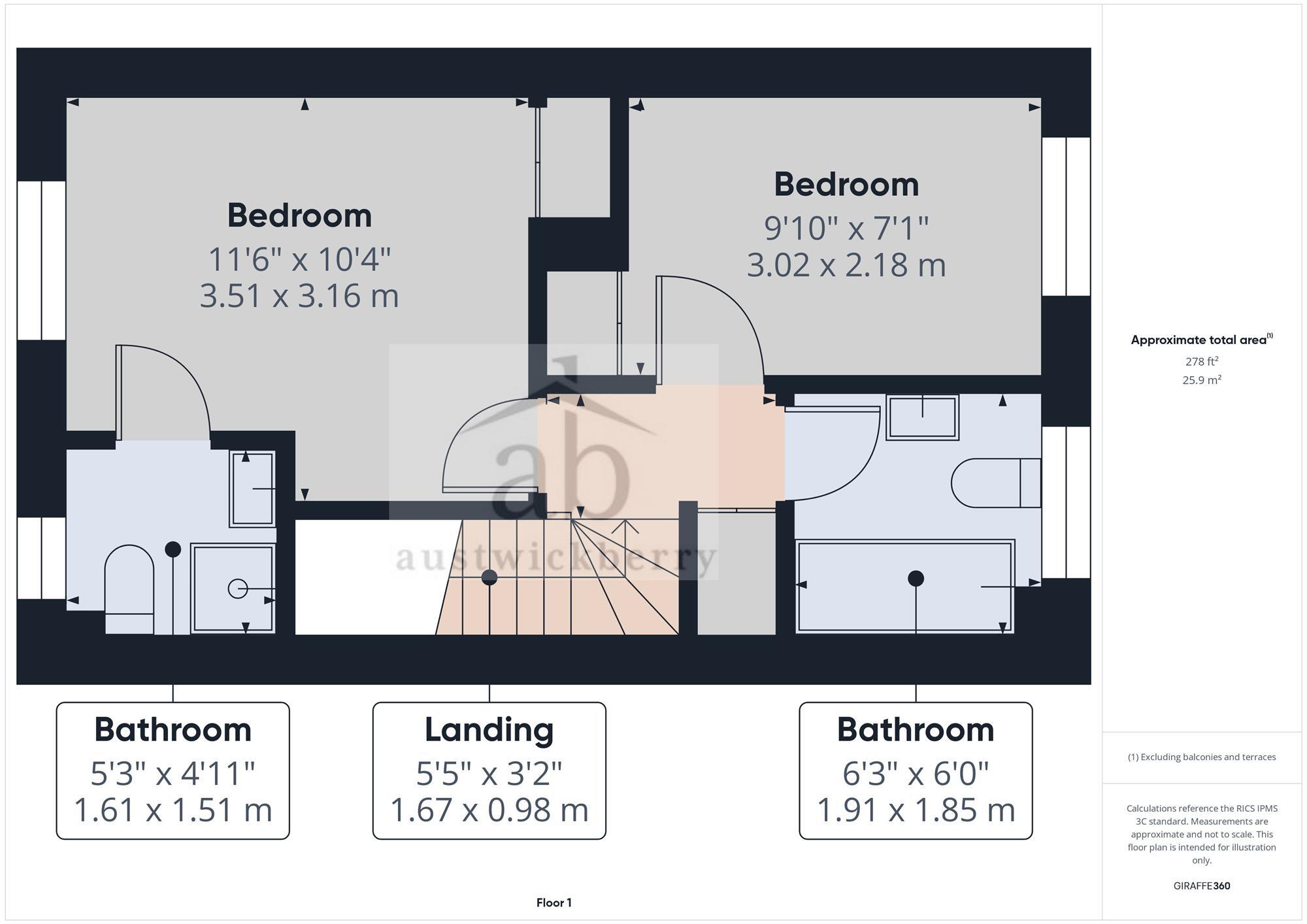 Bugsby Way, Kesgrave floorplan