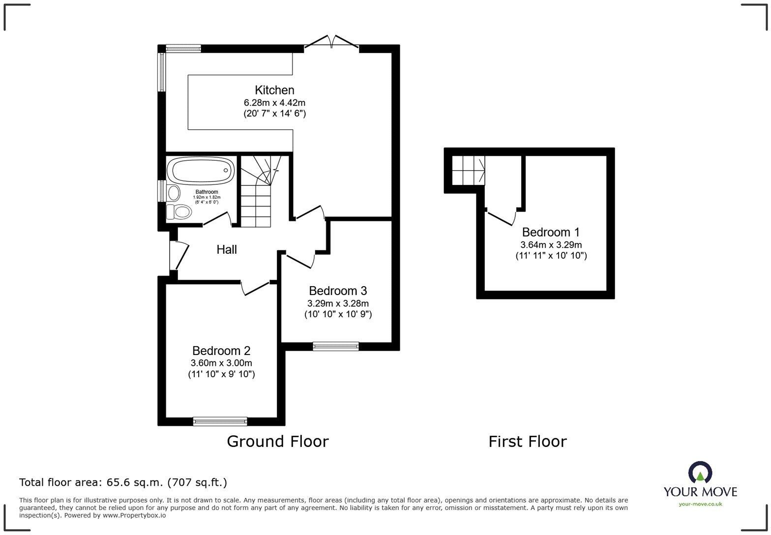 Hinton Crescent, Southampton, Hampshire, SO19 floorplan