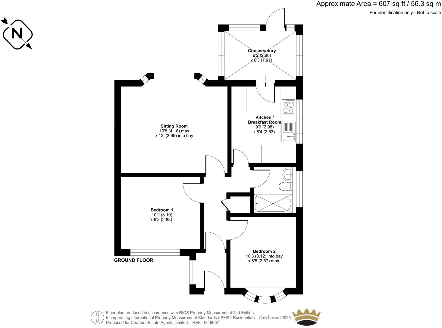 Abbots Way, Fareham, Hampshire, PO15 floorplan