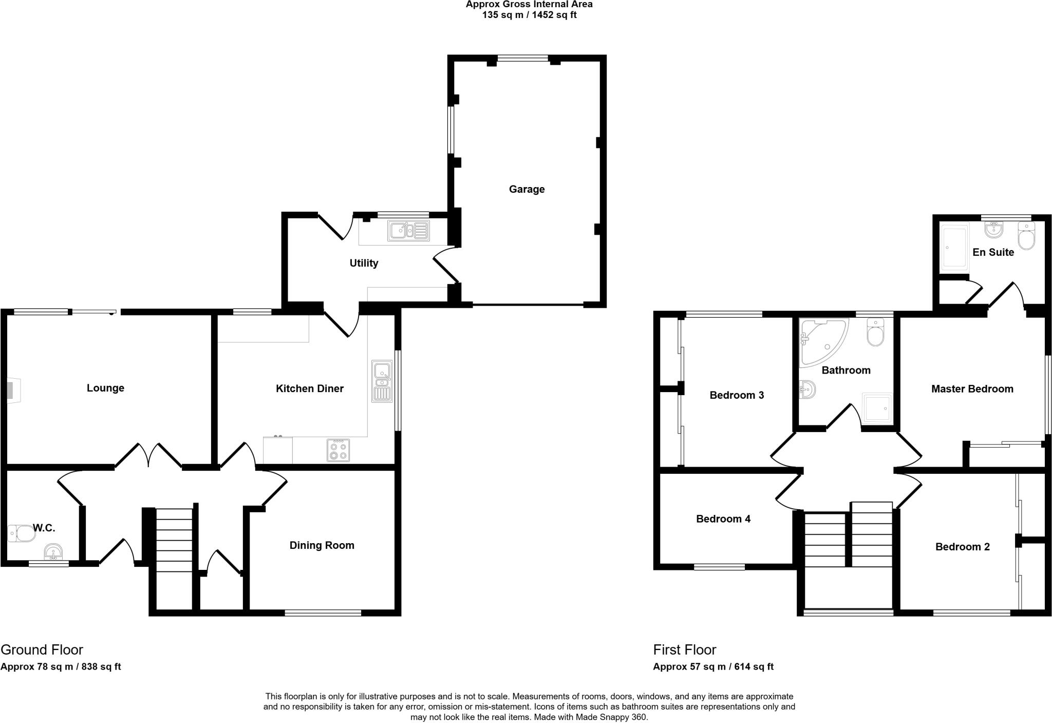 Morthen Road, Wickersley floorplan