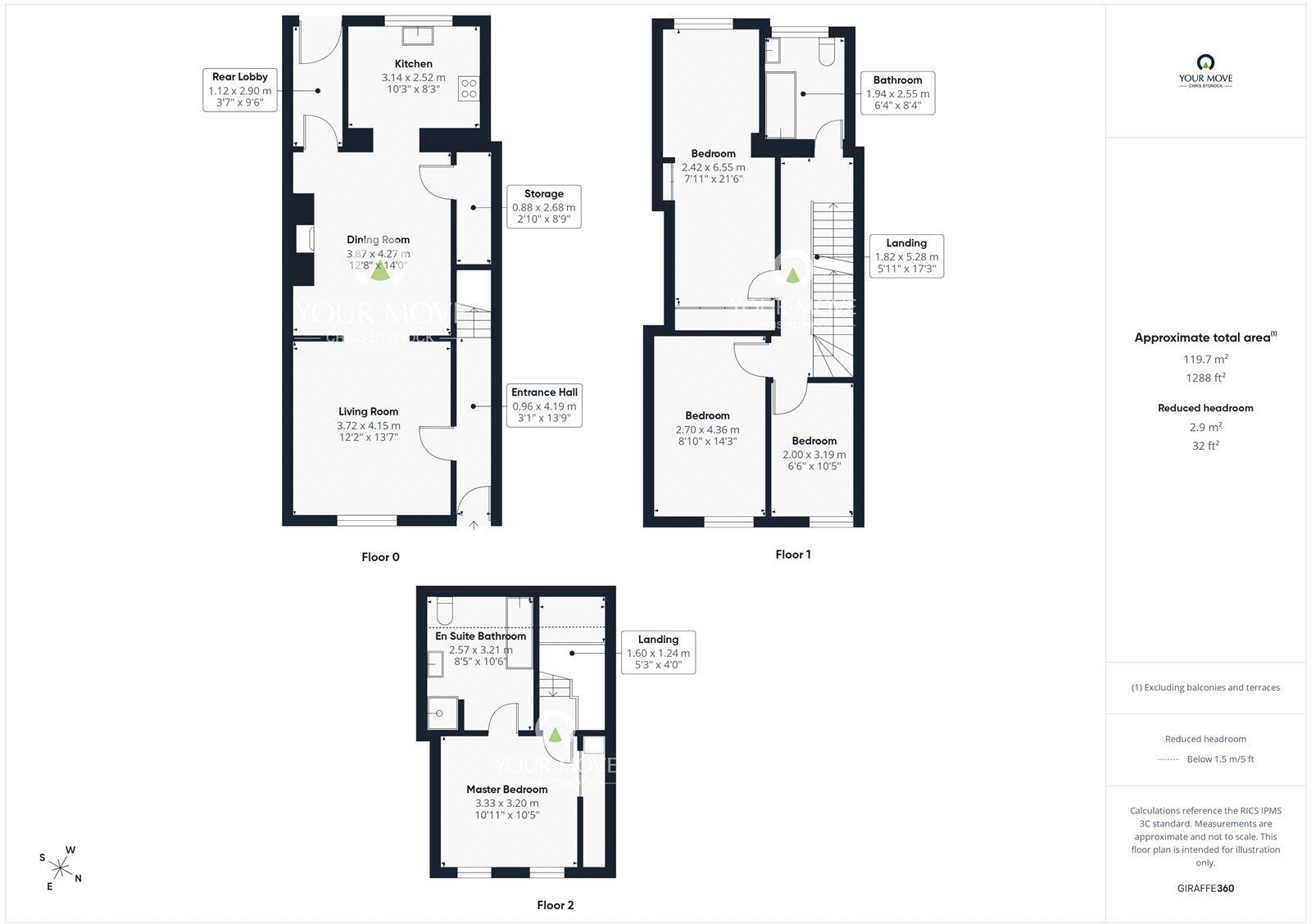 East Parade, Consett, Durham, DH8 floorplan