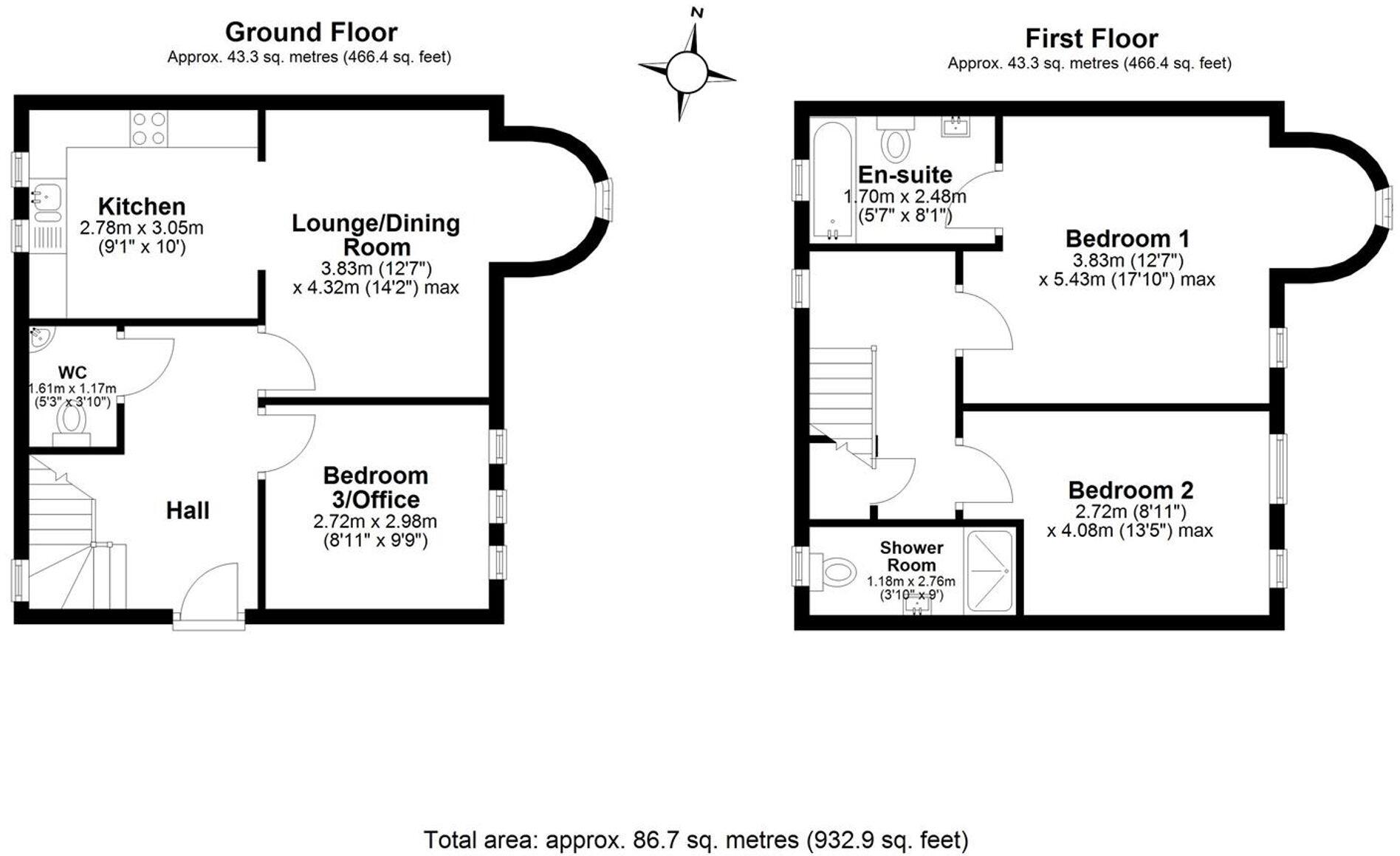 Butts Green, Westbrook, WA5 floorplan