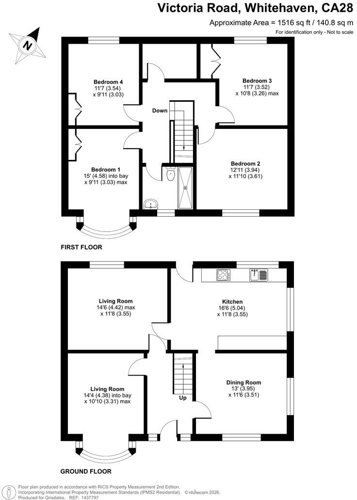 Victoria Road, Whitehaven floorplan