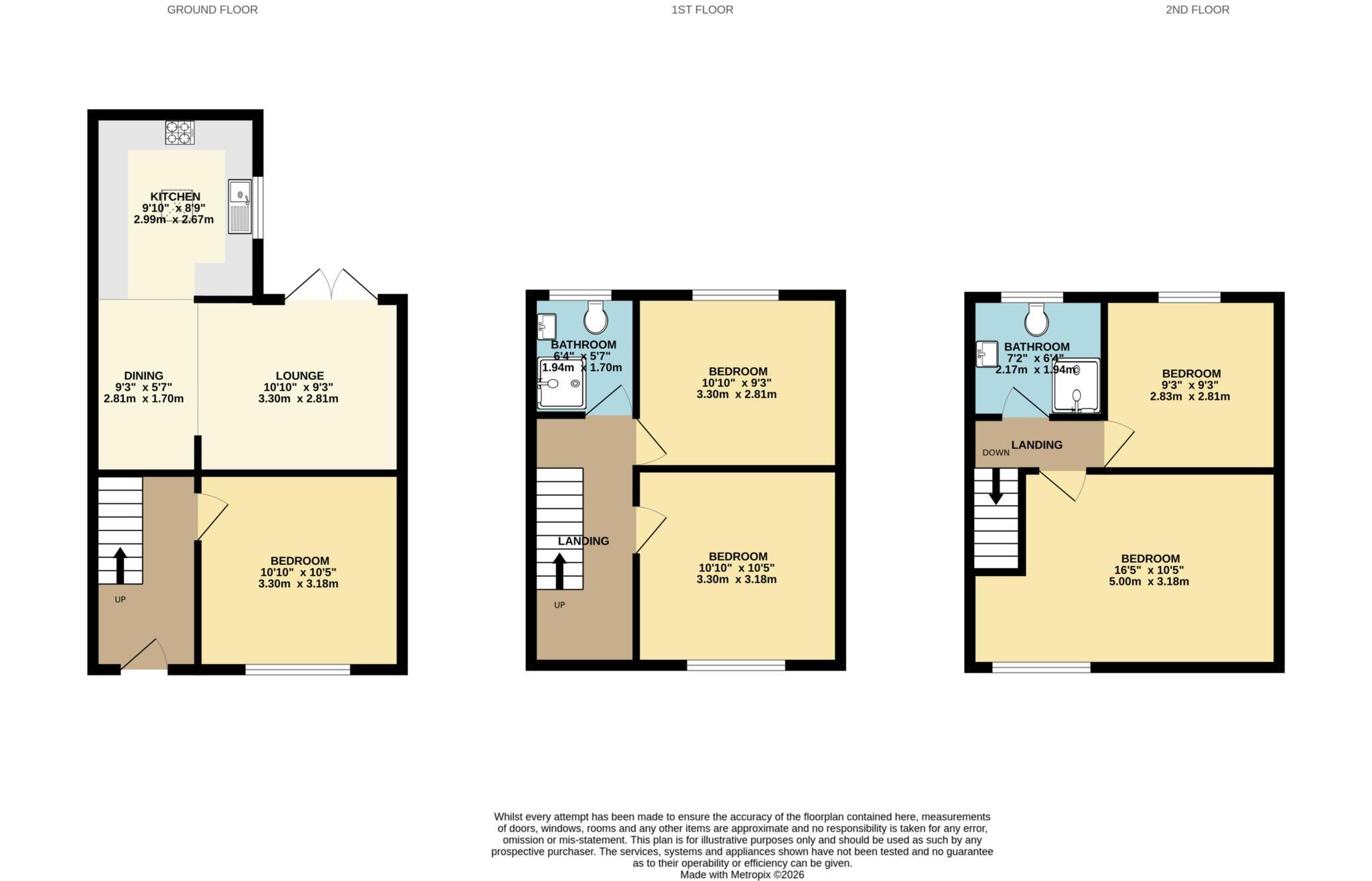 Ladybarn Road, Manchester floorplan