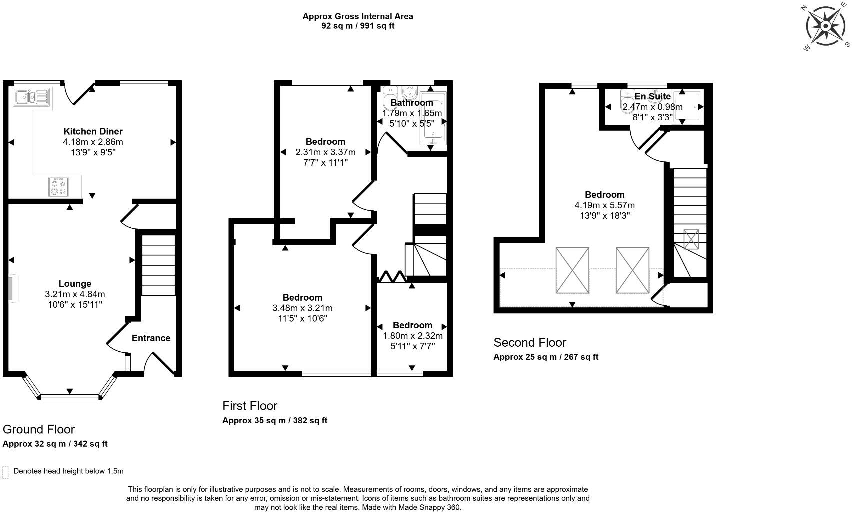 Mill Lane, BN41 floorplan