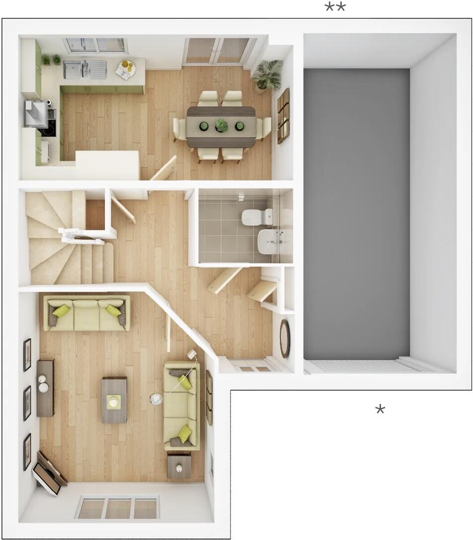 Glen Road, Pontefract, Wakefield floorplan