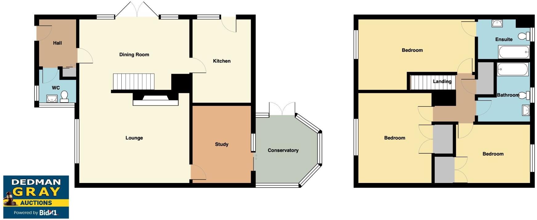 6 The Heights, Danbury, Chelmsford, Essex, CM3 4AG floorplan