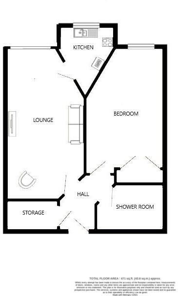 Eversley Court, Seaford floorplan