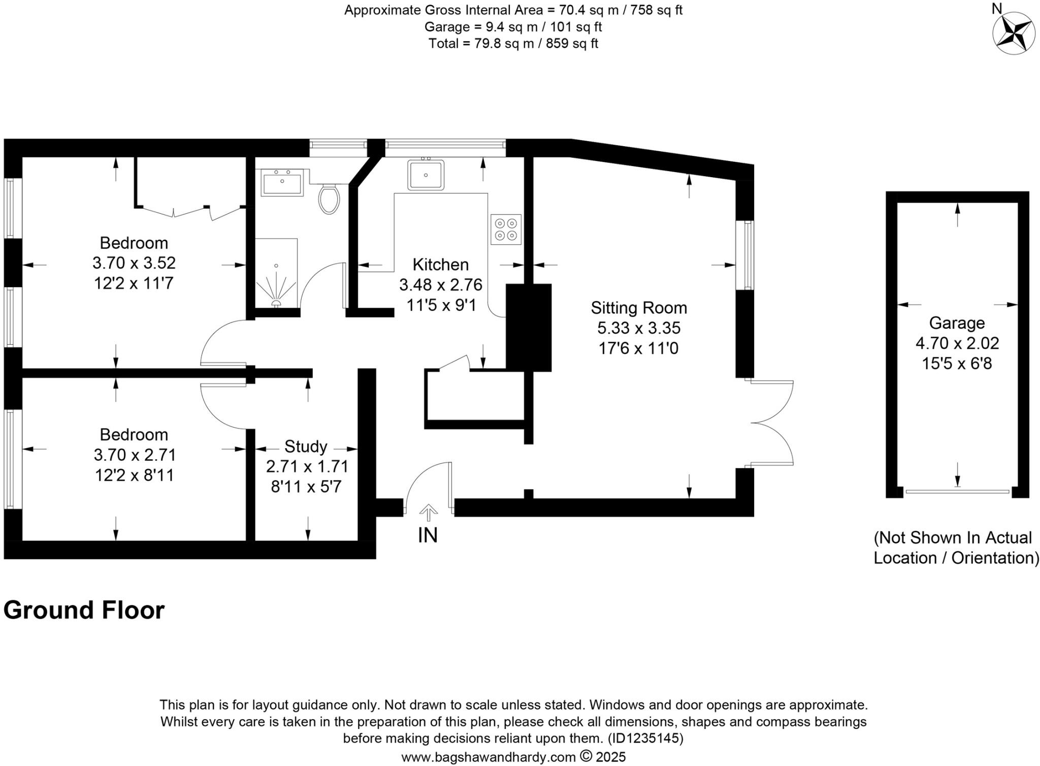 Riverhead House, Worships Hill, Sevenoaks, Kent floorplan