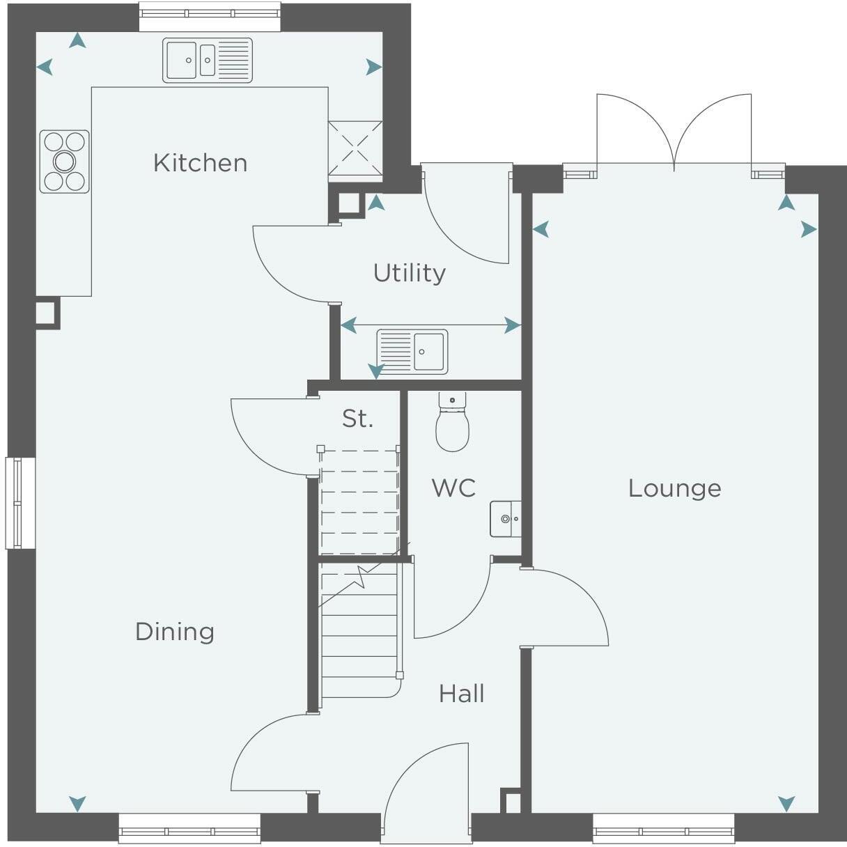 Gloucester Road, Weston-under-Penyard,
Ross-on-Wye

Herefordshire
HR9 7YP floorplan
