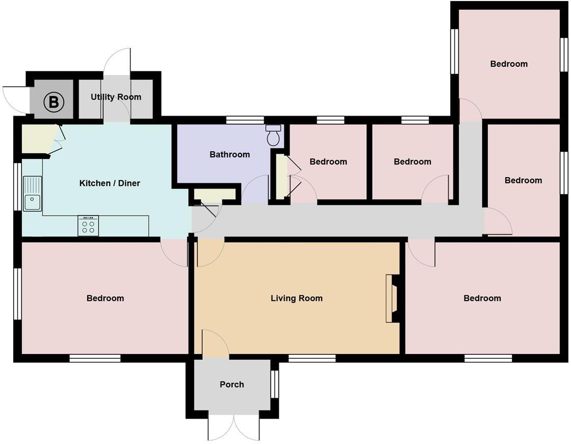 Llanmiloe, Carmarthen floorplan