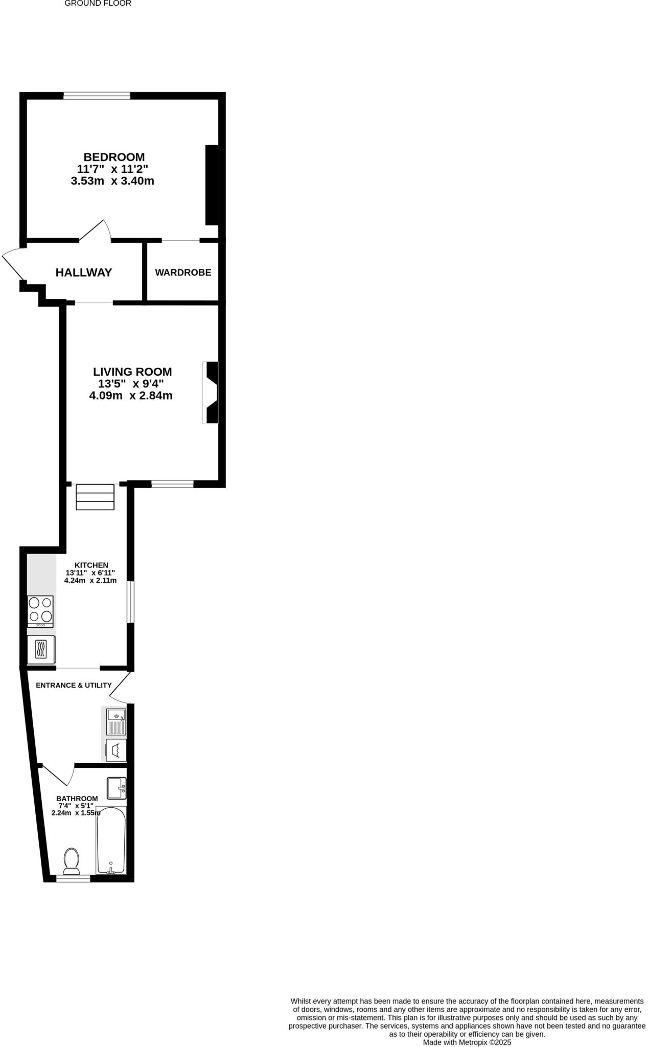 91 London Road, Cheltenham, GL52 6HL floorplan