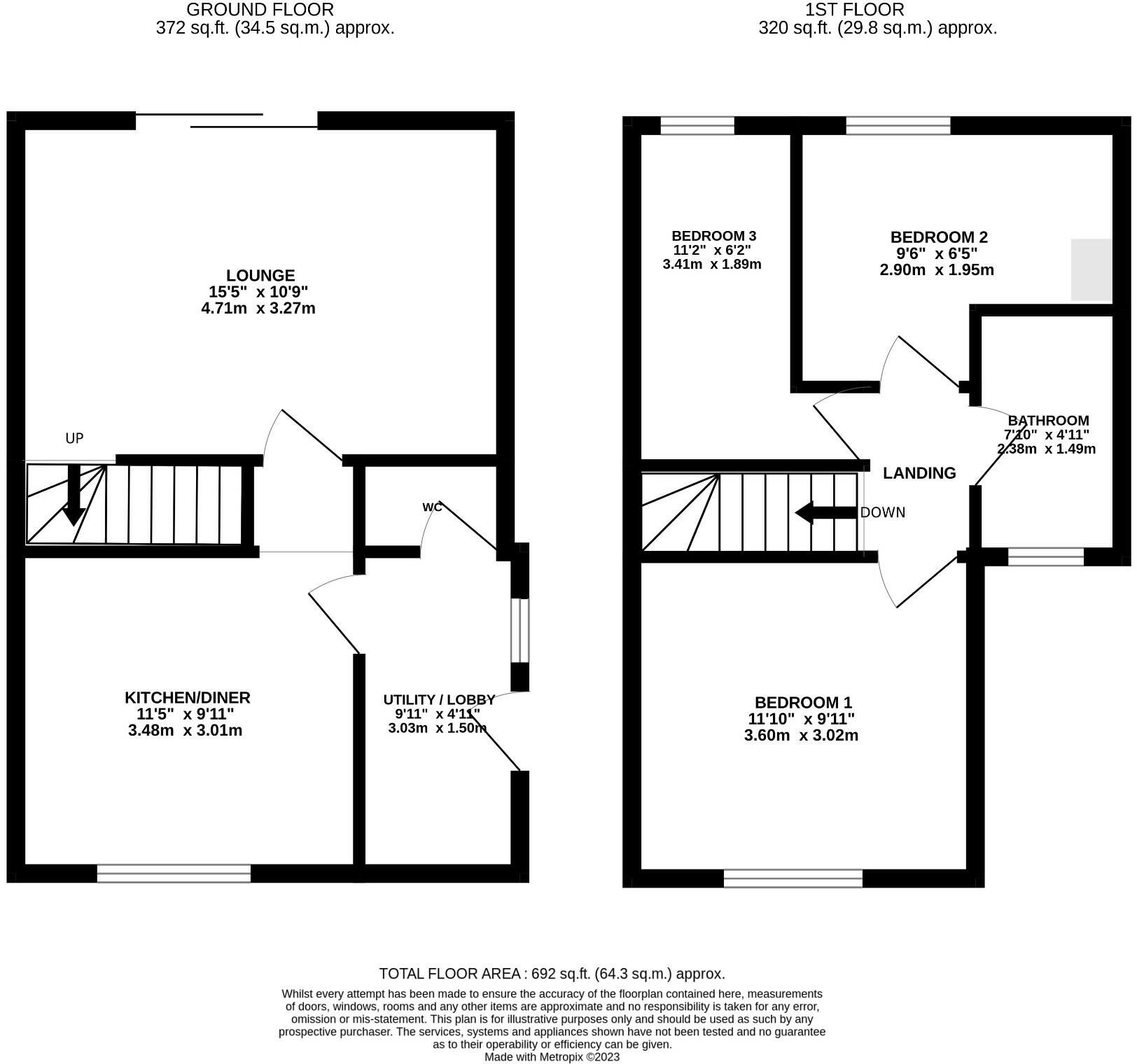 SILVERSIDES LANE, Brigg floorplan