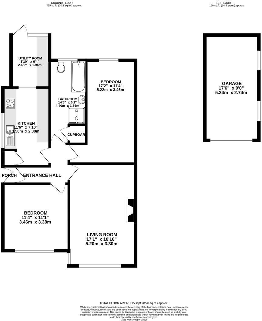 Baileys Way, Wroughton, Swindon floorplan