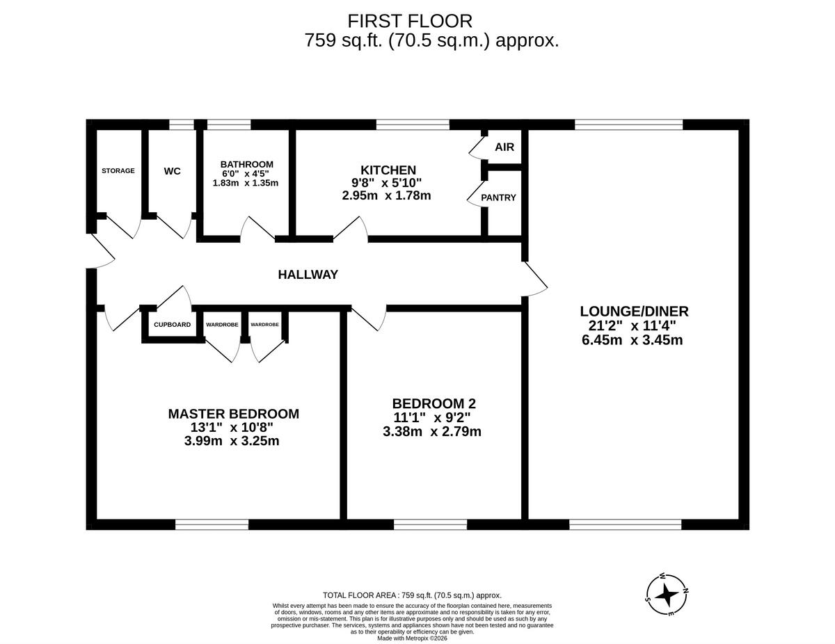 Horsewell, Southam, CV47 floorplan