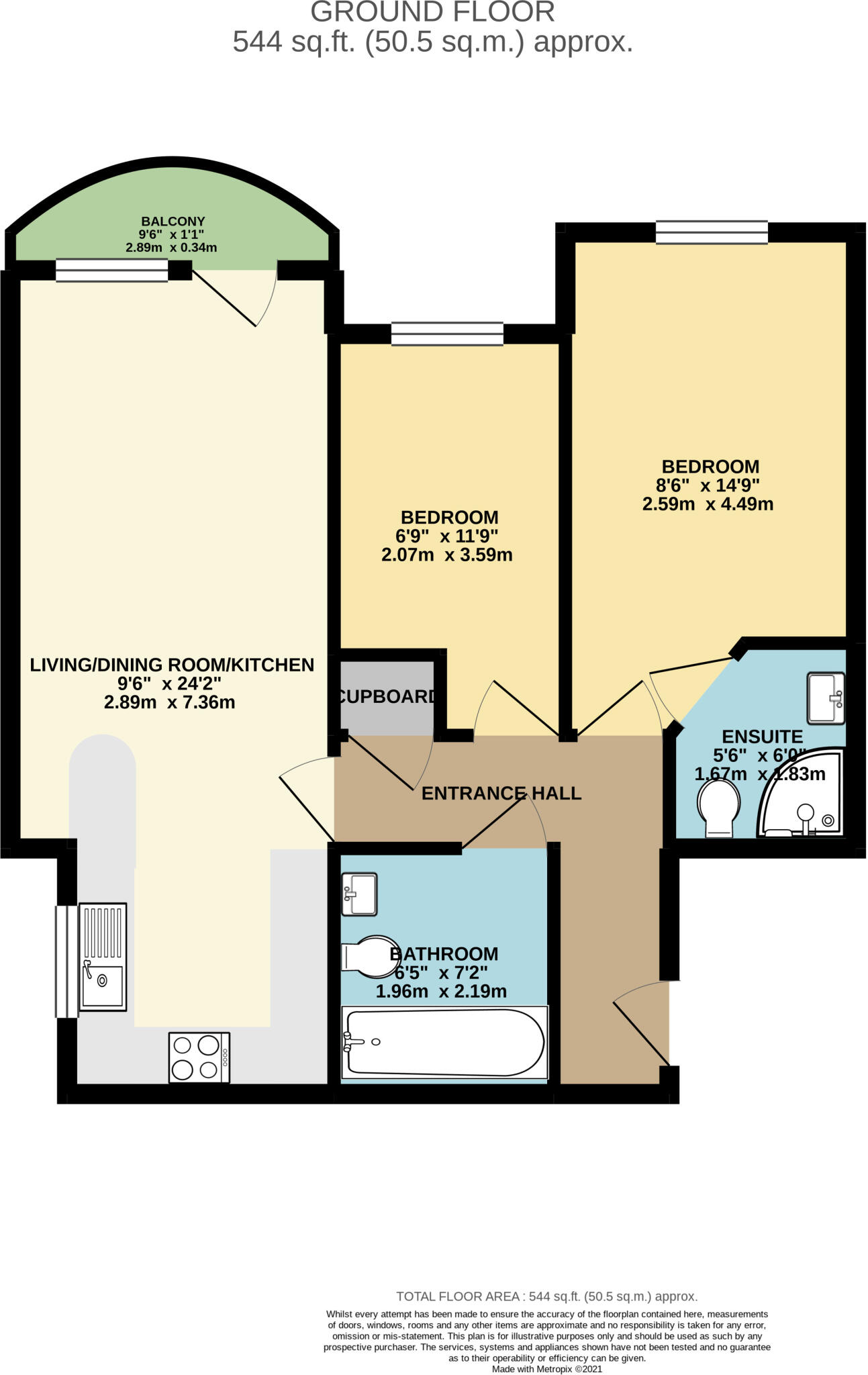Lion Court, Great Knollys Street, Reading, Berkshire, RG1 floorplan