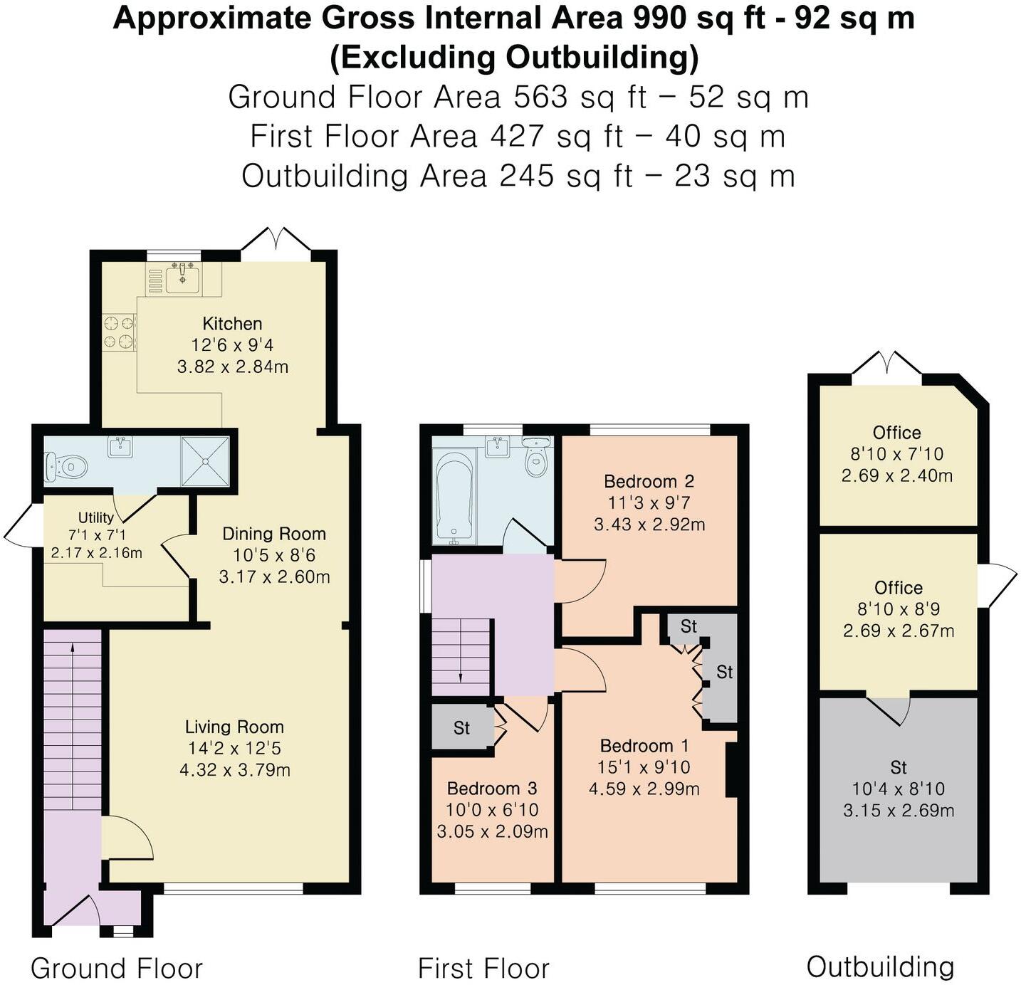 Chandlers Way, Hertford, SG14 floorplan