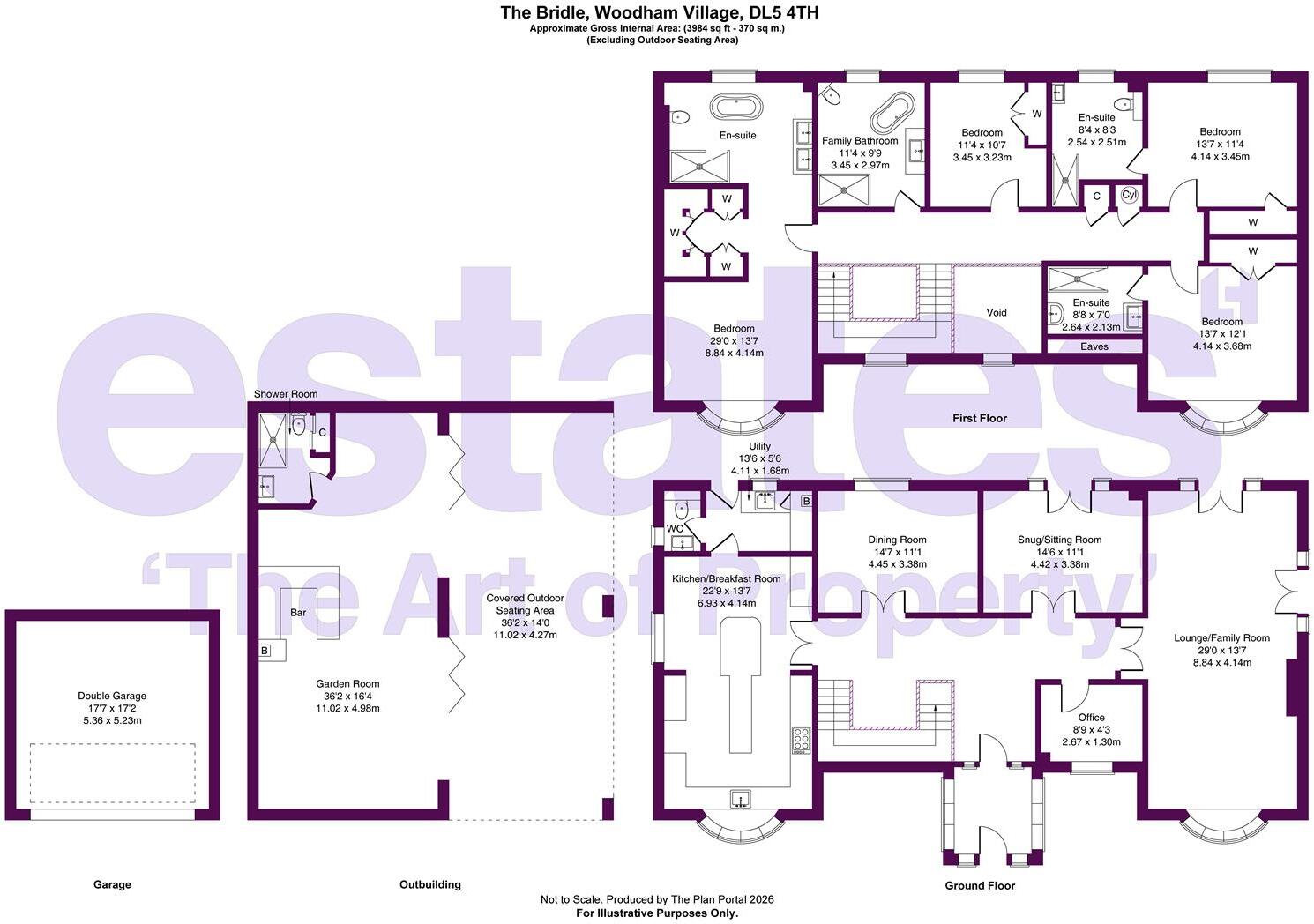 The Bridle, Woodham, DL5 4TH floorplan