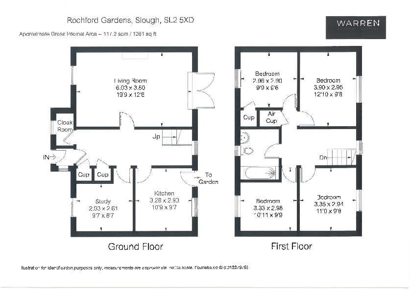 Rochfords Gardens, Slough floorplan