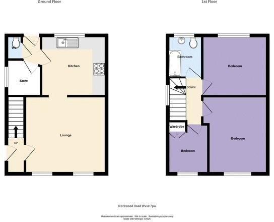Brewood Road, Wolverhampton floorplan