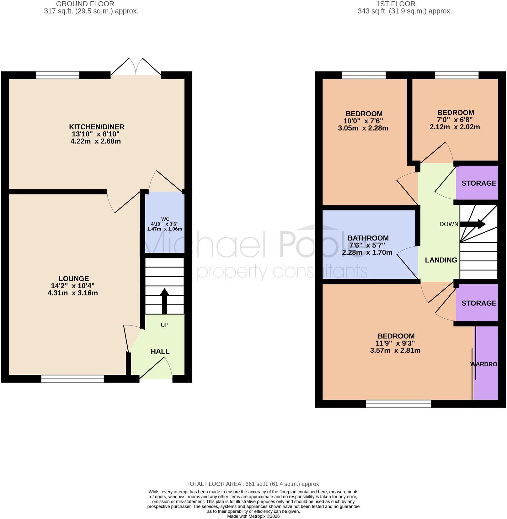Sherbourne Walk, Middlesbrough, TS5 floorplan