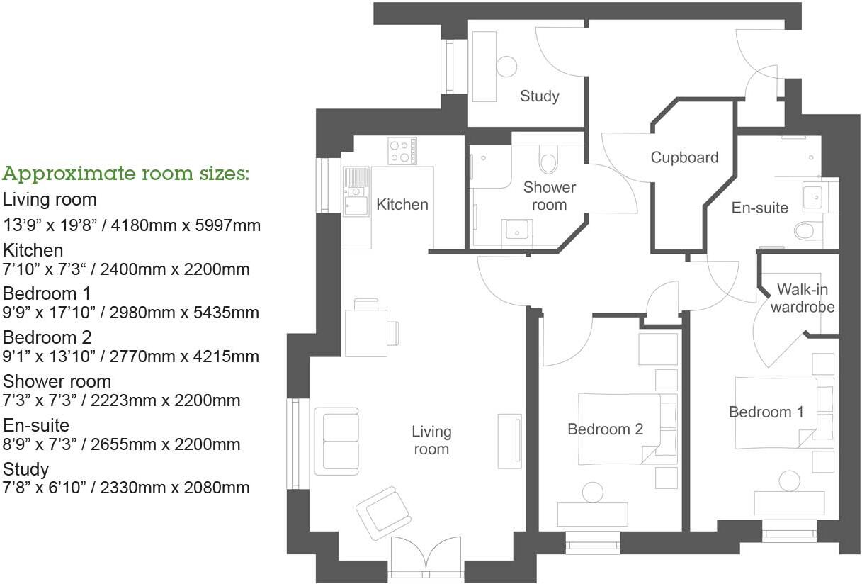 Pinewood Gardens Southborough, Tunbridge Wells, Kent, TN4 0FN floorplan