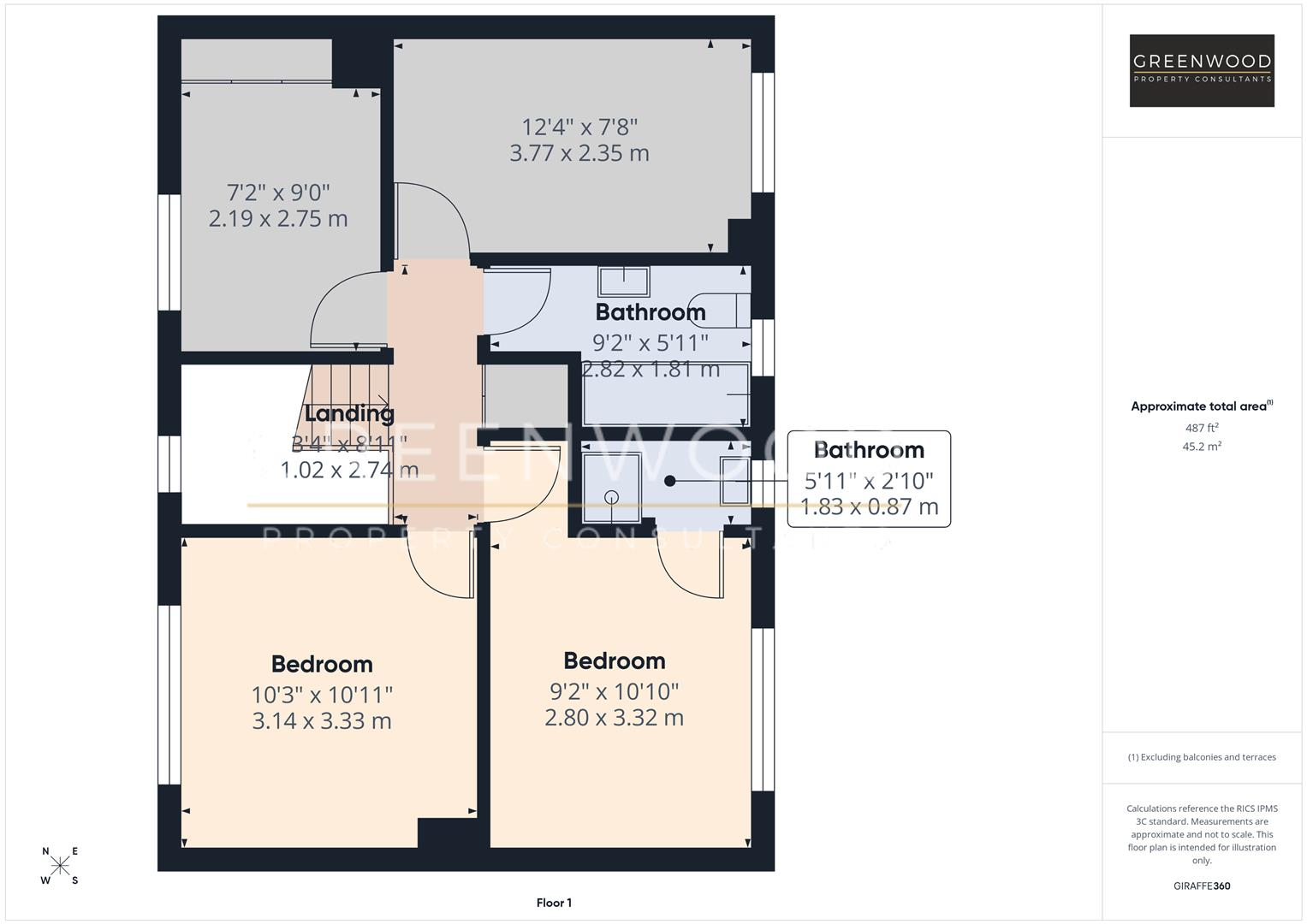 Craven Drive, Colchester floorplan