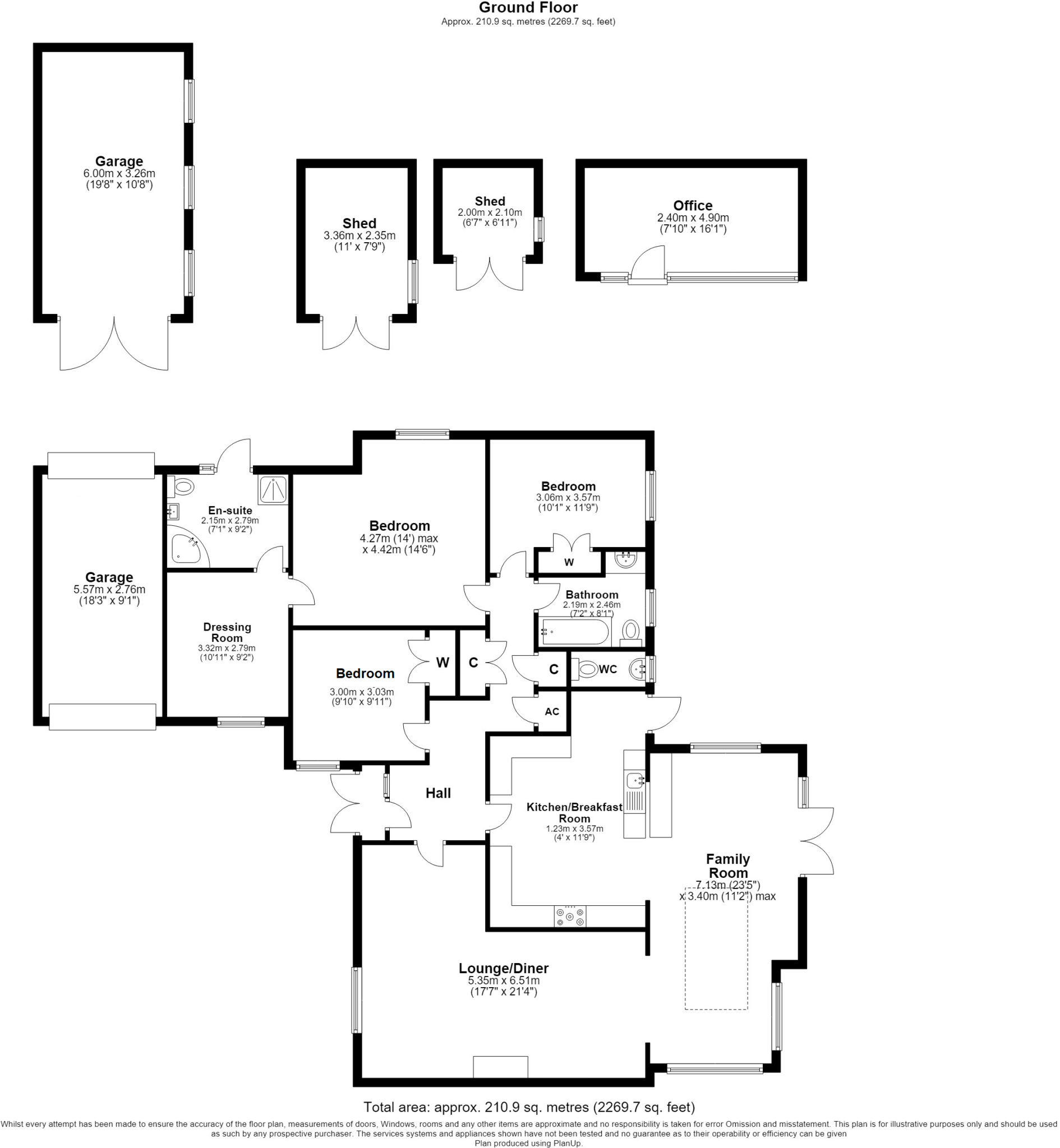 44, Freame Way, Gillingham, Dorset floorplan