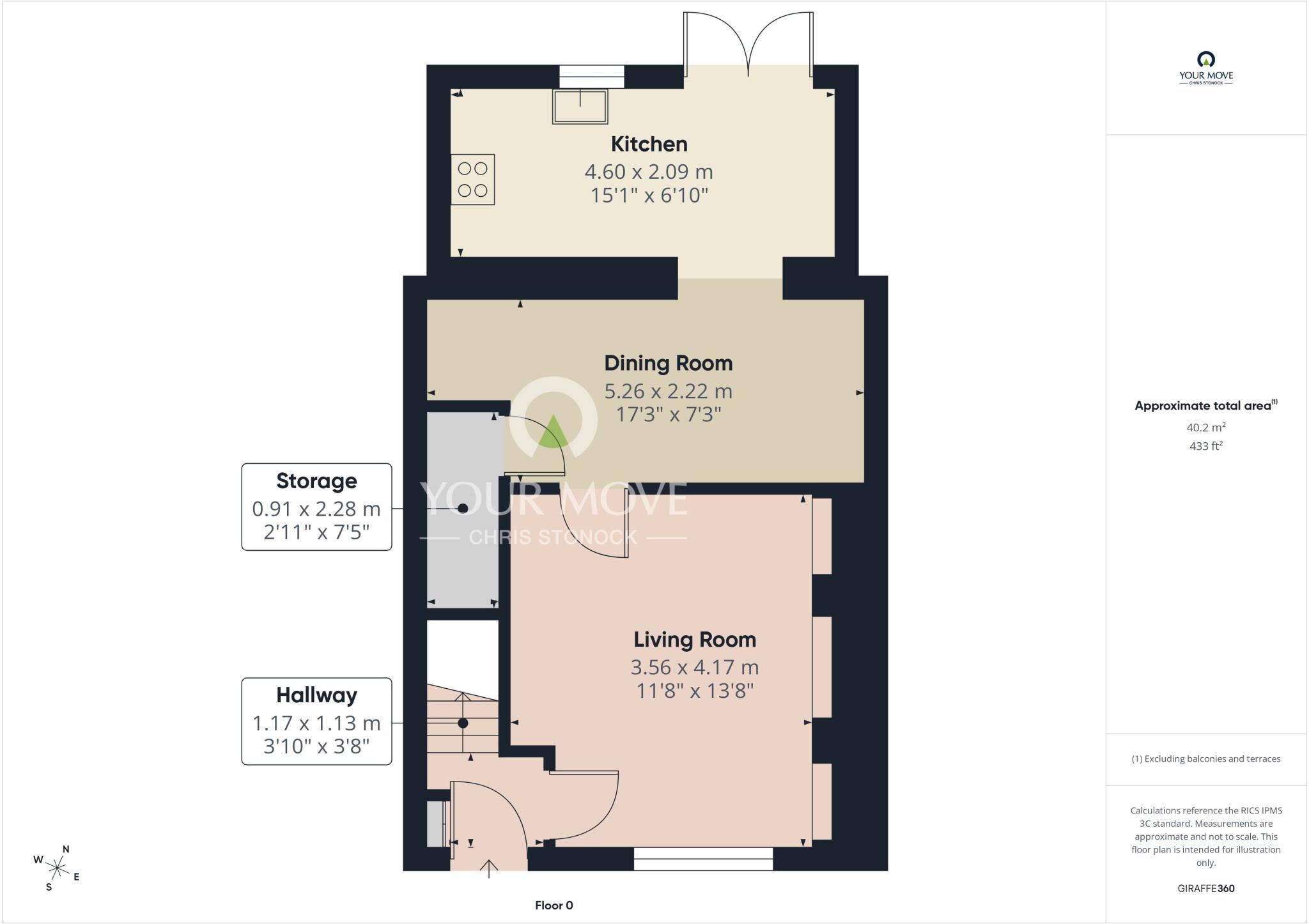 Ocean Road North, Sunderland, Tyne and Wear, SR2 floorplan