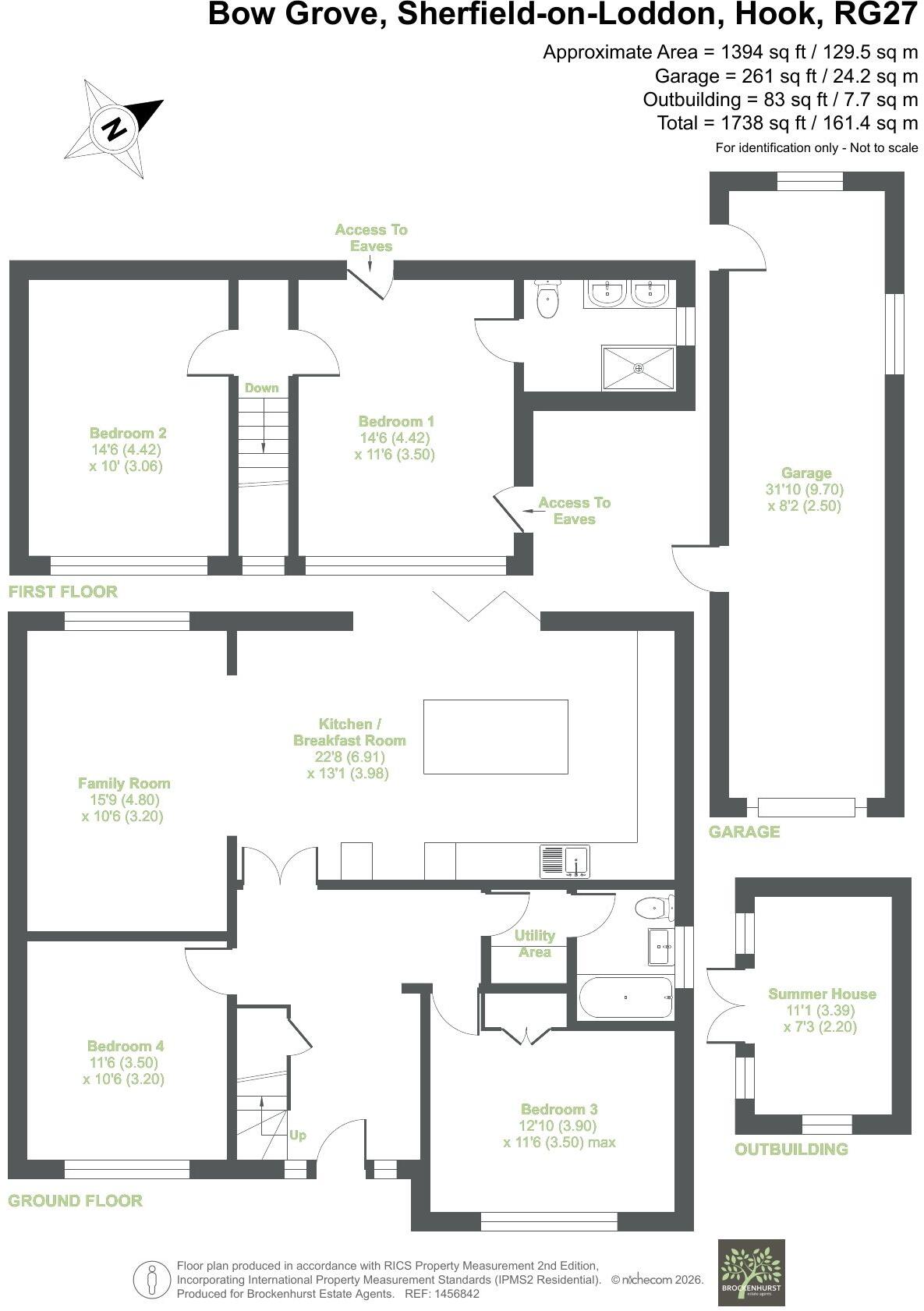 Bow Grove, Sherfield-on-Loddon RG27 0DT floorplan