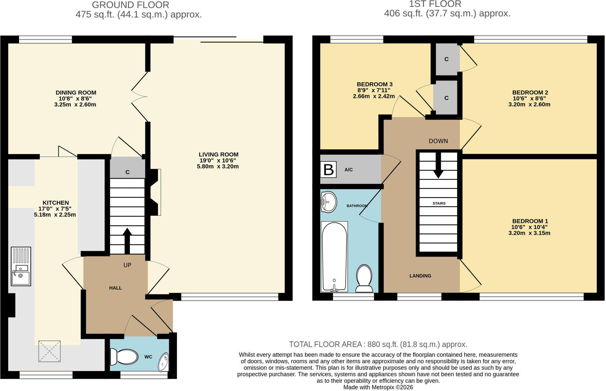 Danes Way, Leighton Buzzard, Central Bedfordshire floorplan