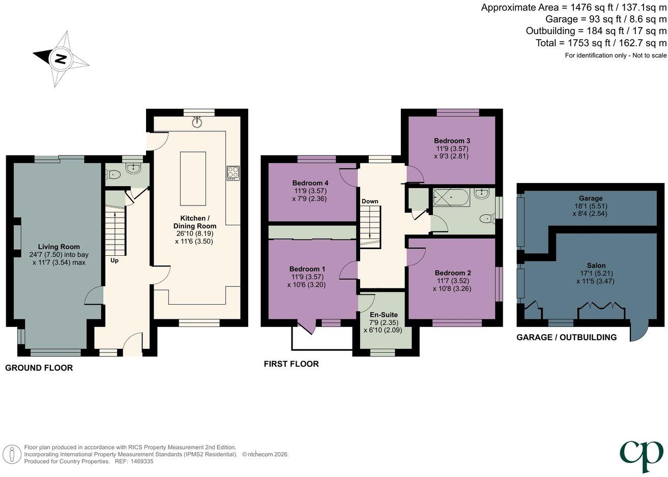 Old Mill Close, Langford, SG18 floorplan