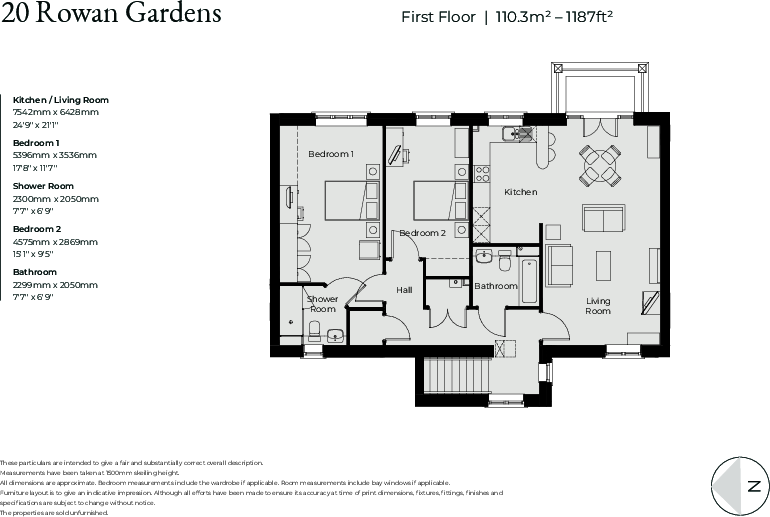15 ROWAN GARDENS floorplan