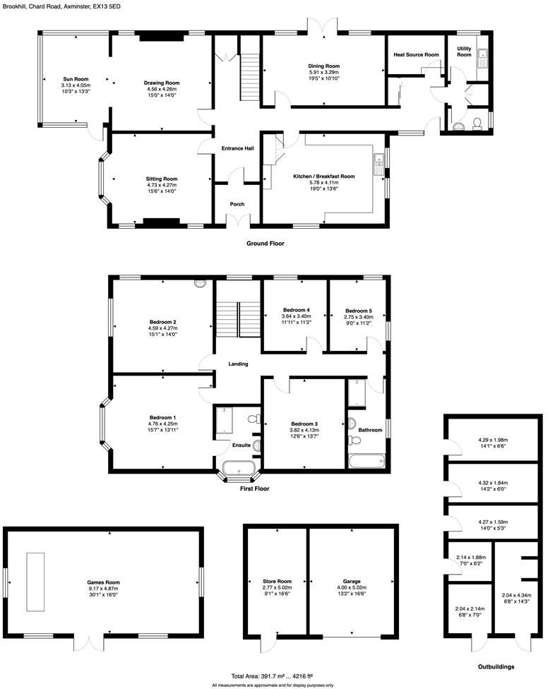 Chard Road, Axminster floorplan
