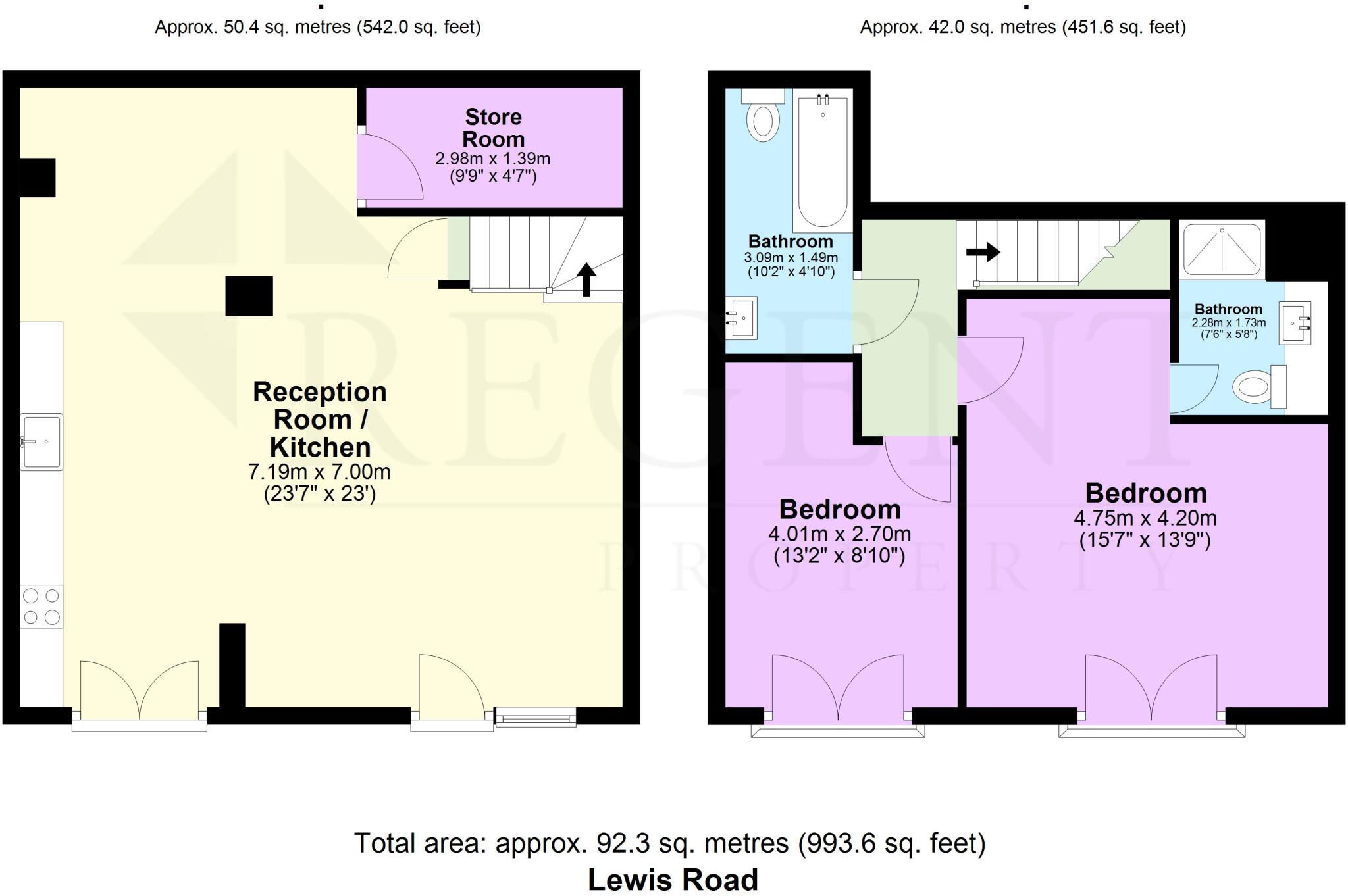 Lewis Road, Richmond, TW10 floorplan