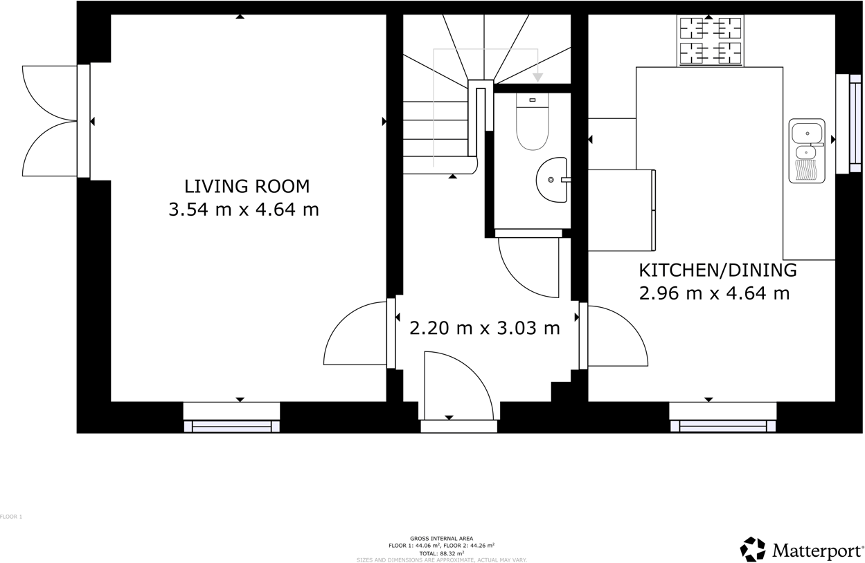 Fairlands Grove, Auckley, Doncaster, DN9 floorplan