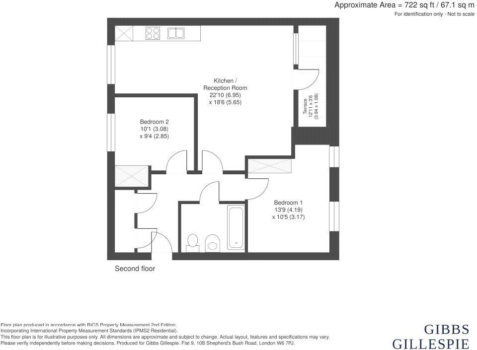 The Grove W6, 10B Shepherds Bush Road, Hammersmith floorplan