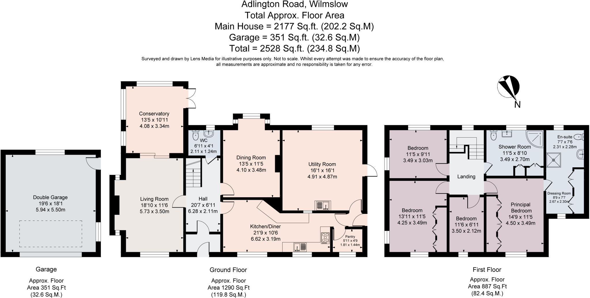 Adlington Road, Wilmslow, Cheshire, SK9 floorplan