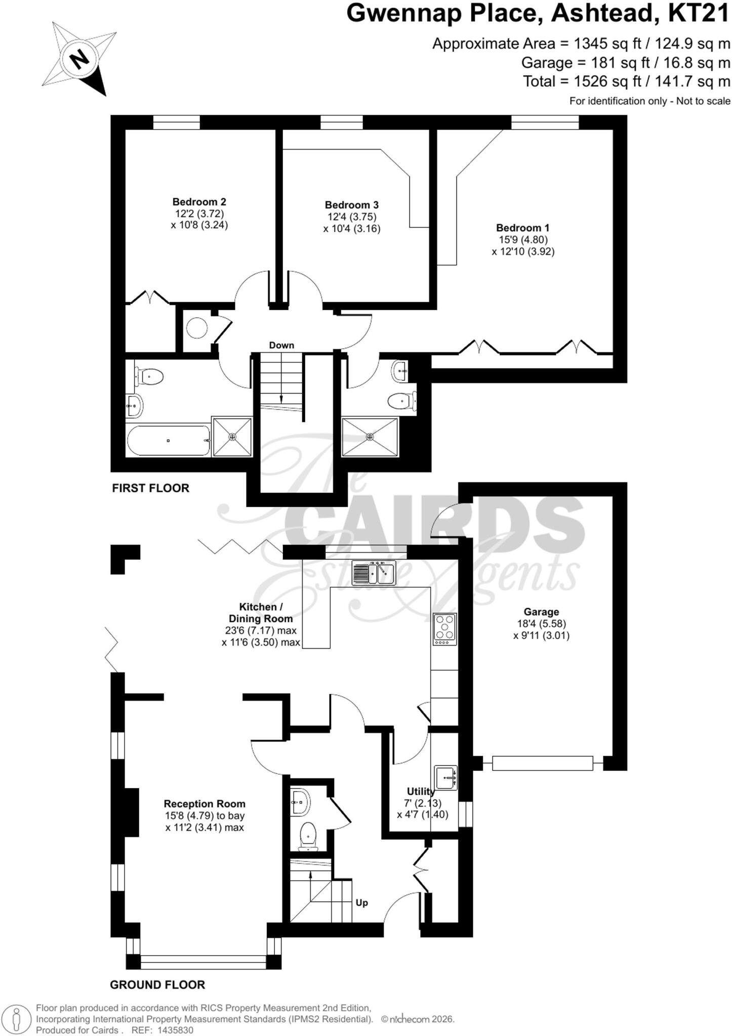 Gwennap Place, Ashtead, KT21 floorplan