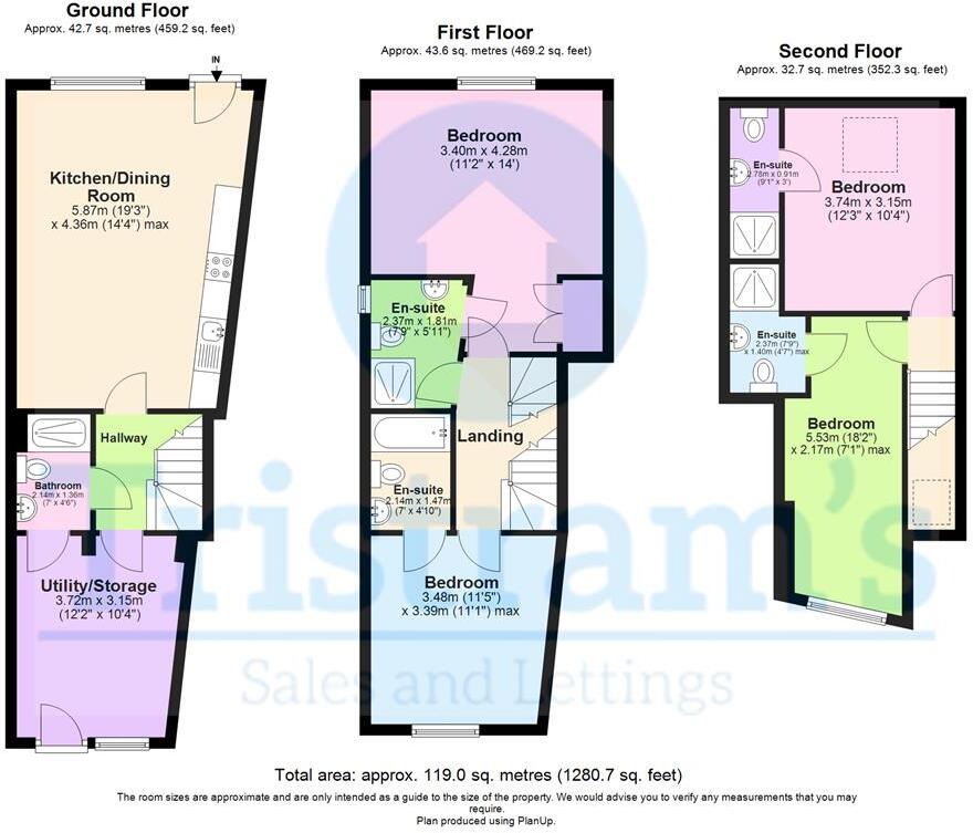 City Road, Beeston floorplan