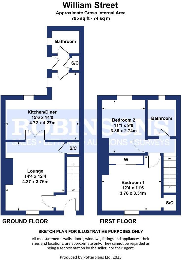 William Street, Ferryhill floorplan