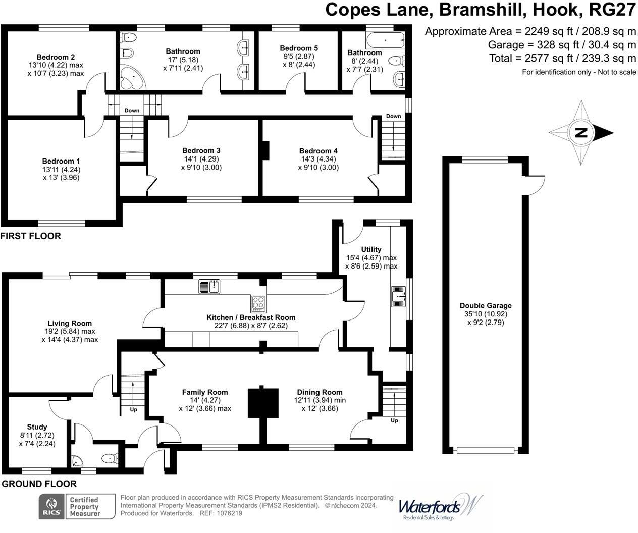 Copes Lane, Bramshill, Hook floorplan